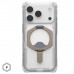 Чохол до мобільного телефона UAG Plasma XTE MagSafe iPhone 17 Pro Clear/Titanium (114527114G36)