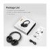 Навушники OneOdio A6, Bluetooth + USB-C Hybrid ANC Black (A6 Black)