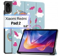 Чохол до планшета BeCover Smart Case Xiaomi Redmi Pad 2 11.0" Unicorn (714626)