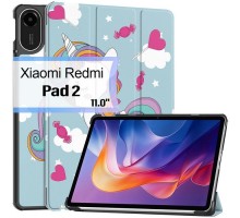 Чохол до планшета BeCover Smart Case Xiaomi Redmi Pad 2 11.0" Unicorn (714626)
