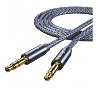 Кабель мультимедійний 3.5mm M to 3.5mm M 1.2m gray Essager (EYP35-DY0G)