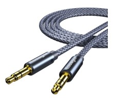Кабель мультимедійний 3.5mm M to 3.5mm M 1.2m gray Essager (EYP35-DY0G)