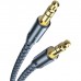 Кабель мультимедійний 3.5mm M to 3.5mm M 1.2m gray Essager (EYP35-DY0G)