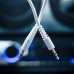 Кабель мультимедійний 3.5mm M to 3.5mm M 1.0m white XQISIT (4029948026954)