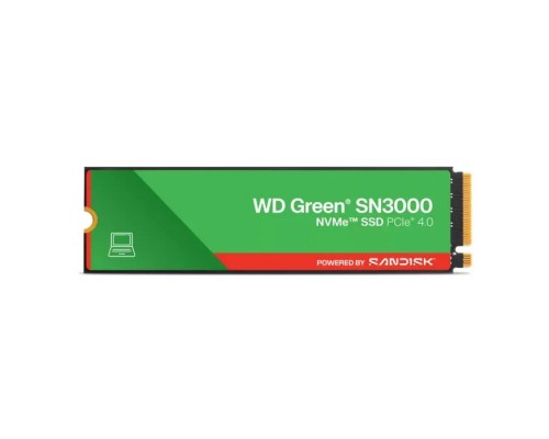 Накопичувач SSD M.2 2280 500GB Green SN3000 WD (WDS500G4G0E-00CPS0)