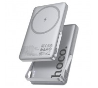 Батарея універсальна HOCO 5000mAh Sunlight PD/20W Magnetic Metal Grey (Q36 / 714986)