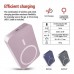 Батарея універсальна EMOS 10000mAh WI1046, 20W, Wireless, salmon (B0551S)