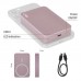 Батарея універсальна EMOS 10000mAh WI1046, 20W, Wireless, salmon (B0551S)