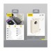 Батарея універсальна Dudao 20000mAh K14+ 22.5W, PD, QC, USB-A, USB-C(In/Out), with built-in USB-C/Lightning cables, White (6977196680023)