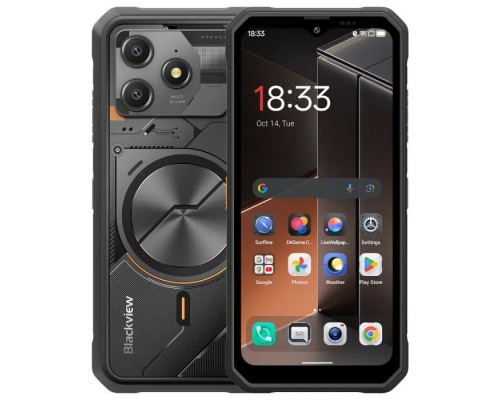 Мобільний телефон Blackview FORT 100 8/128GB Black (6931548325185)