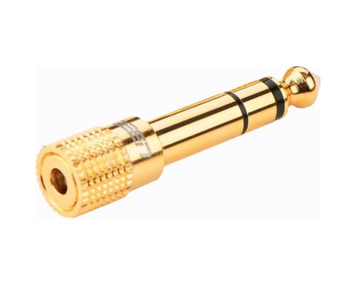 Перехідник 6.5mm M to 3.5mm F gold Ugreen (20503)