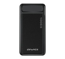 Батарея універсальна AWEI 10000mAh P5K, 10W, Black (6954284094009)