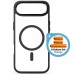 Чохол до мобільного телефона Armorstandart Unit MagCase Apple iPhone 17 Air Black + Orange Button Set (ARM90582)