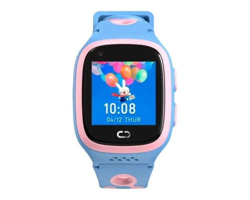 Смарт-годинник Canyon ZEFIR KW-49 E-SIM 4G GPS Pink-Blue Дитячий смарт-годинник (CNE-KW49PB)