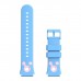Смарт-годинник Canyon ZEFIR KW-49 E-SIM 4G GPS Pink-Blue Дитячий смарт-годинник (CNE-KW49PB)
