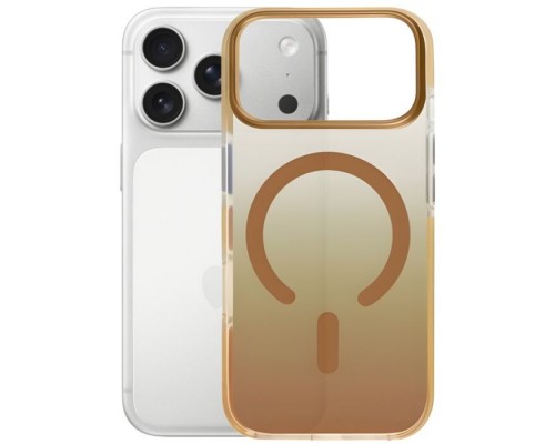 Чохол до мобільного телефона BeCover FIBRA Shock-Proof MagSafe Apple iPhone 17 Pro Gold (715463)