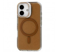 Чохол до мобільного телефона BeCover FIBRA Star Shine MagSafe Apple iPhone 17 Desert Gold (715412)