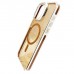 Чохол до мобільного телефона BeCover FIBRA Star Shine MagSafe Apple iPhone 17 Desert Gold (715412)