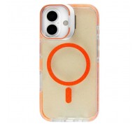 Чохол до мобільного телефона BeCover FIBRA Star Shine MagSafe Apple iPhone 17 Orange (715415)