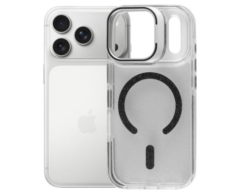 Чохол до мобільного телефона BeCover FIBRA Star Shine MagSafe Apple iPhone 17 Pro Max Black (715432)