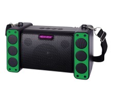 Акустична система NEWVEW NV-9172 Solar Panel/BT/USB/TF/FM Green (NWVW-NV-9172-GN)