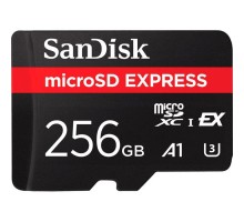 Карта пам'яті SanDisk 256GB microSDXC class 10 UHS-I U3 A1 Express (SDSQXFN-256G-GN4NN)