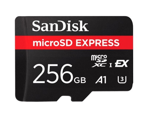 Карта пам'яті SanDisk 256GB microSDXC class 10 UHS-I U3 A1 Express (SDSQXFN-256G-GN4NN)