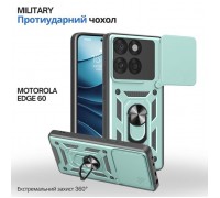 Чохол до мобільного телефона BeCover Military Motorola Edge 60 Dark Green (715520)