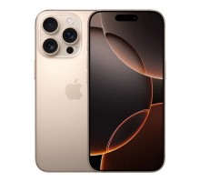 Мобільний телефон Apple iPhone 16 Pro 256Gb eSim Desert Titanium (Grade B) USED (iP16Pr2eDeT_B)