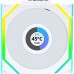 Кулер до корпусу Lian Li UNI Fan SL WIRELESS LCD 120-1, White (G99.12SLLCD1W1W.00)