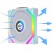 Кулер до корпусу Lian Li UNI Fan SL WIRELESS LCD 120-1, White (G99.12SLLCD1W1W.00)