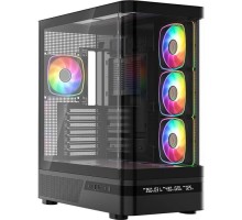 Корпус для ПК Modecom VOLCANO AQ200 ARGB (MC-A-AQ200-4FA-B)