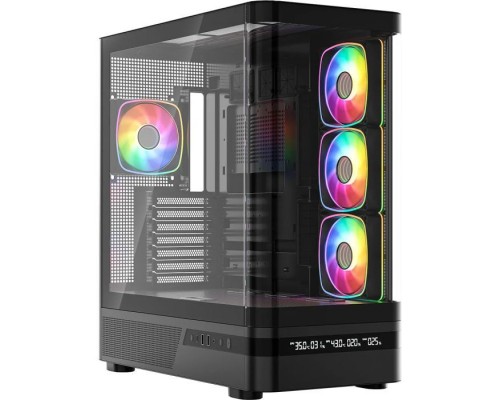 Корпус для ПК Modecom VOLCANO AQ200 ARGB (MC-A-AQ200-4FA-B)