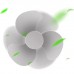 Вентилятор Jisulife Desktop small fan 01 White