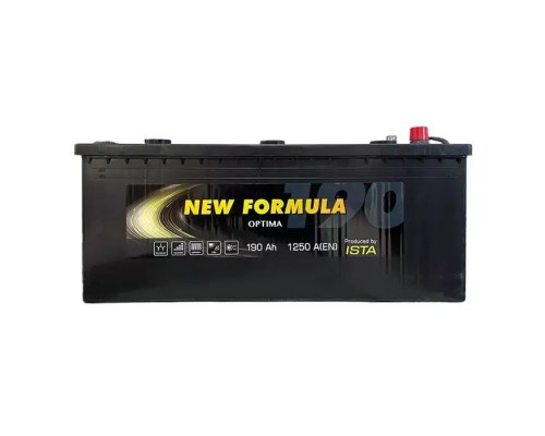 Акумулятор автомобільний NEW FORMULA Optima 190Ah бокова(+/-) (1250EN) (6909902820)