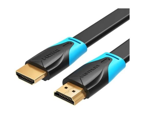 Кабель мультимедійний HDMI M to HDMI M 5.0m 4K30Hz black Vention (VAA-B02-L500)