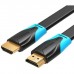 Кабель мультимедійний HDMI M to HDMI M 5.0m 4K30Hz black Vention (VAA-B02-L500)
