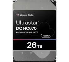 Жорсткий диск 3.5" 26TB Ultrastar DC HC670 WD (0F61452 / WSH722626ALN607)