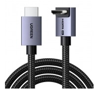 Кабель мультимедійний HDMI M to HDMI M 3.0m 8K60Hz 48Gbps braided black Ugreen (85242)