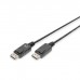 Кабель мультимедійний DisplayPort M to DisplayPort M 3.0m V1.1a Full HD 1920x1200 60Hz black Digitus (AK-340103-030-S)