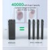 Батарея універсальна Choetech 40000mAh, PD/22.5W, QC, AFC (B731)