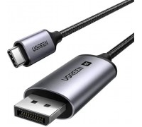 Кабель мультимедійний USB-C to DisplayPort M 3.0m 8K CM556 black Ugreen (25839)