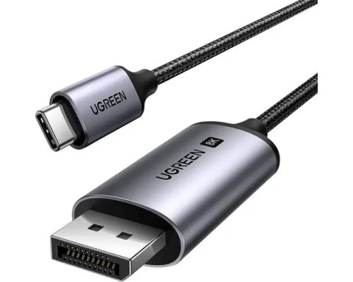 Кабель мультимедійний USB-C to DisplayPort M 3.0m 8K CM556 black Ugreen (25839)