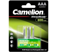 Акумулятор Camelion AА 800mAh Ni-MH Always Ready HR6 BP2 (NH-AA800ARBP2)