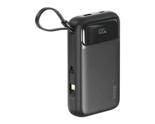 Батарея універсальна Sigma X-power SI20A8QL-MAG 20000mAh, Magnetic wireless 15W, PD, QC, 22,5W, MagSafe (4827798434611)