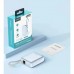 Батарея універсальна Choetech 10000mAh, 35W, PD/3.0, LED Display, buid-in type-C cabel, Blue (B832-LBE)
