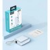 Батарея універсальна Choetech 10000mAh, 35W, PD/3.0, LED Display, buid-in type-C cabel, Blue (B832-LBE)