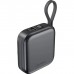 Батарея універсальна Choetech Magnetic Wireless 10000mAh, 22.5W, PD, build USB-C, Apple Watch charger (B697C-BKGY)