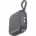 Батарея універсальна Choetech Magnetic Wireless 10000mAh, 22.5W, PD, build USB-C, Apple Watch charger (B697C-BKGY)