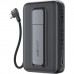 Батарея універсальна Acefast Magnetic Wireless 10000mAh, 22.5W, PD, QC/3.0, QI 15W, M24, Metal Gray (6974316284871)